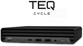 Teqcycle HP EliteDesk 800 G6 mini kompiuteris i5-10500 16GB 256GB SSD, atnaujintas