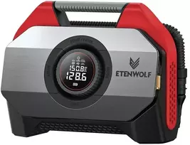 Etenwolf S6 automobilinis oro kompresorius, 11,03 bar, 19 200 mAh (raudonas)