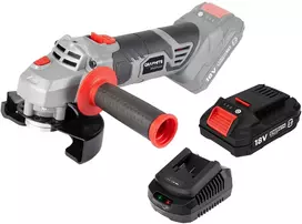 Graphite Kampinis šlifuoklis akumuliatorinė Energy+ 18V, 125mm + akumulator 2Ah + kroviklis