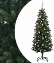 Dirbtinė Kalėdų eglutė su burbulais 120 cm 150 LED Šilta balta