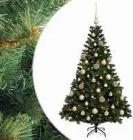Dirbtinė Kalėdų eglutė su burbulais 150 cm 150 LED Šilta balta
