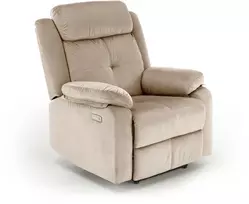 Fotelis LORIS recliner, spalva: smėlio
