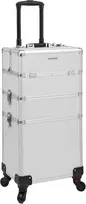 SONGMICS kosmetikos lagaminas ant ratukų 3 viename, 35 x 25 x 69,8 cm, JHZ01S