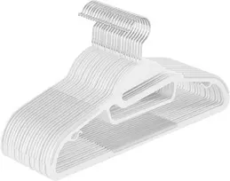 SONGMICS neslystančios drabužių pakabos, 20 vnt., 41,5 cm, baltos