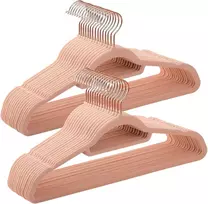 SONGMICS aksominės neslystančios drabužių pakabos, 30 vnt., 45 x 23.5 cm