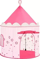 SONGMICS vaikiška žaidimų palapinė Princesės pilis 101 x 101 x 135 cm LPT01PK