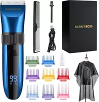 Barzdaskutė BARBERBOSS plaukų ir barzdos kirpimo mašinėlė su keraminiais ašmenimis QR-2082