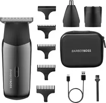 BARBERBOSS 3 viename barzdos ir plaukų kirptuvas su nosies trimeriu QR-2211