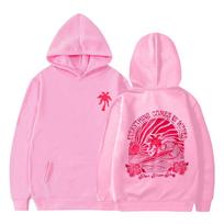 Tarpvalstybinis VISKAS ATEINA BANGOMIS Džemperis SU KAPIŠONU GAUDANT SAULES ETS Megztinis L pink