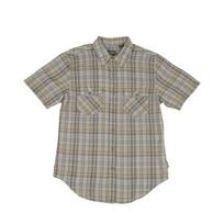ROYALROBBINS Clutch Plaid Ss Shirt Aloe/S gray