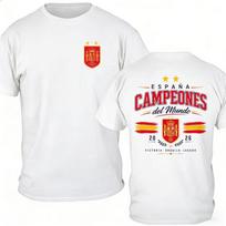 Ispanijos Čempionai Somos Campeones Grafika 2026 Futbolo Gerbėjo Marškinėliai Medvilniniai Unisex Unisex Y2k Populiarus Laisvas Marškinėlis L red