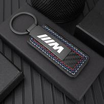 Prabangus metalinis automobilio emblemos raktų pakabukas Raktų žiedas BMW 1 3 5 7 serijoms X1 X2 X3 X5 X6 G30 G20 G11 G12 F40 Dekoratyviniai priedai sx2 gray
