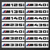 -For BMW M power new emblems badge logo M125i M135i M140i M235i M240i M320i M330i M340i M350i M440i M435i M530i M540i M550i ABS rlcp53