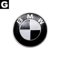 BMW M X1 X3 82mm 74mm Automobilio Priekinio Variklio Dangčio Galinės Bagažinės Emblema Ženklelis BMW E46 E90 E39 E91 E92 F30 F10 E60 X3 X5 1 2 3 4 5 6 7 Serijos Aksesuarams JN9 74MM 1PC juoda balta spalva