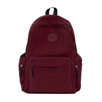 Mokyklinė kuprinė retro ins vidurinės mokyklos kuprinė didelės talpos madinga studento nauja mokyklinė kuprinė kelioninė paprasta universali kuprinė (Burgundy,One size fits all) bordinė