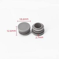 16mm~100mm Pilki Plastikiniai Apvalūs/Kvadratiniai Įdėklai Kištukas Baldų Kėdės Stalo Kojų Dangtelis Užpildymo Galinis Dangtelis
