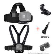 DJI Osmo Action Compatible 360° Camera Mount: Chest, Shoulder, and Head Straps for Dogs