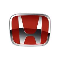 Automobilio variklio dangčio priekinės grotelės, galinės bagažinės H emblema, logotipas, lipdukas Honda Civic Fit Jazz Accord CRV HRV City Odyssey Passport Pilot Vezel 73mmX61mm--G01