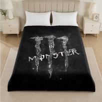 Monster Energy spausdinimo flanelinis pledas Jaukus šiltas pliušinis pledas lovai, sofai, kušetei, vidaus buitinėms reikmėms 180x230cm