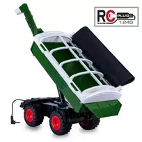 Jamara žalia perkrovimo priekaba, skirta RC traktoriui MB-trac 1000 1:24S (423268)