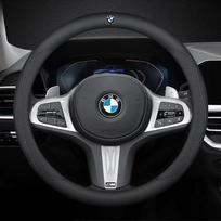 BMW M automobilio vairo gaubtui G20 F11 E87 F30 F10 x3 G01 x5 F40 F16 M3 X1 X7 1 3 5 7 serijos odiniai neslystantys priedai