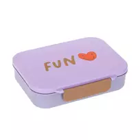 Lassig Bento 12100157012 Little Gang Heart purpurinis pietų dėžutė