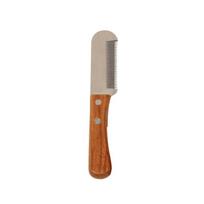 Pet Hair Stripping Knife Professional Stainless Steel Comb with Ergonomic Wooden Handle for Long Short Hair Cat Dog A1