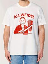 Ali Weidel Kawaii Graphic Tee Round Neck Perfect for Any Season Laid-Back Timeless Fit Men's T- XS white
