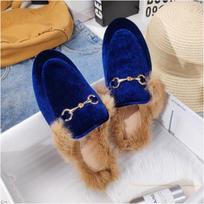 Žieminiai pus batai vyrams Juodi loaferiai Šlepetės Lakuotos odos Atsipalaidavę vairavimo batai Loafer Lengvi plokščiapadžiai Sandalai moterims Unisex 43 blue