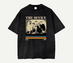 The Office TV serialo marškinėliai, Retro Comfort Colors marškinėliai 120 black