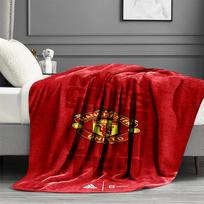 Manchester United F.C Print Blanket - Soft & Comfortable, for Bedroom, Travel, Sofa, Home Decoration - Birthday Christmas Gift for Friend 100cmx150cm