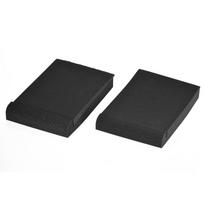 2 pakuotės studijos monitoriaus garsiakalbių izoliacija akustinių putų pagalvėlės Maks. 9,6'' * 7,7'' Naudojamas plotas black