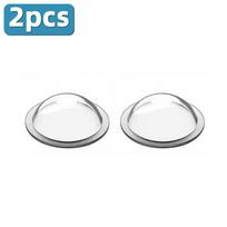 2/4Pcs Universal 360 Panoramic Reversing Camera Protect Cover Scratch Resistant Waterproof Dustproof A gray