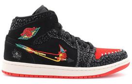 Air Jordan 1 Mid Se 'SiEMPRE Familia' DN4904-001 46 black