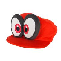 Boeki Super Mario Odyssey Cappy pliušinis žaislas San-ei (Mario skrybėlė) W25×D27×H11cm black
