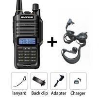 Baofeng UV-9R Plus 15W IP68 atsparus vandeniui racija, dviejų juostų, 16 km ilgio nuotolio, nešiojamas VHF/UHF siųstuvas-imtuvu, CB, medžioklei, mėgėjų radijas US