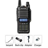 Baofeng UV-9R Plus 15W IP68 atsparus vandeniui racija, dviejų juostų, 16 km ilgio nuotolio, nešiojamas VHF/UHF siųstuvas-imtuvu, CB, medžioklei, mėgėjų radijas US