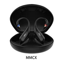 TRN Scallop Wireless Bluetooth 6.0 HIFI Earphones Module Upgrade Cable Replaceable Plug Ear Hook MMCX PIN black
