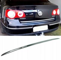 VW Passat B6 CHROME JUOSTA Chromuota bagažinės apdaila