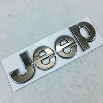 Automobilio priekinės ir galinės emblemos lipdukas Jeep Wrangler Grand Cherokee Compass Patriot Liberty Renegade automobiliui Išorės aksesuarai