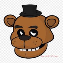 Freddy Fazbear Freddy Krueger Penkios naktys Freddy's 3 Freddy Kruego lygintuvai drabužiams Marškinėlių maišelis Šilumos perdavimo lipdukai Lyginamieji pleistrai