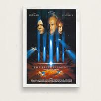 Penktasis elementas Klasikinio mokslinės fantastikos filmų plakatai ir spaudiniai Drobės tapyba Sienos Menas Paveikslėlis Vintažinis dekoravimas Namų dekoro lentelė 40cm×60cm NoFrame
