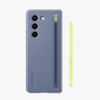 Originalus Samsung Slim S-pen dėklas, skirtas Samsung Galaxy Z Fold5 Z Fold5 silikoninis dangtelis Apsauginis dėklo dangtelis mėlyna