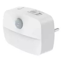 ANSMANN NL30 AC 1.5W LED naktinė lemputė su prieblandos jutikliu, balta