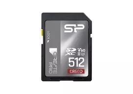 Silicon Power 512GB SDXC UHS-II V60 atminties kortelė - 280MB/s skaitymas, 150MB/s rašymas