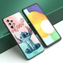 Mielas S-Stitch Ohana dėklas telefonui Samsung A13 A22 A24 A32 A23 A25 A34 A35 A52S A53 A54 A55 A73 A12 A14 A15 A31 A33 A50 A51 A72 Samsung A22 5G yellow