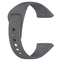 Silikoninis dirželis, skirtas Xiaomi Redmi Watch 3 apyrankės apyrankei išmaniajam laikrodžiui For Redmi Watch 3 tamsiai pilka spalva