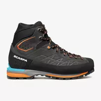 Scarpa Zodiac Tech GTX alpinizmo batai, GORE-TEX Performance Comfort, Perwanger oda, Vibram Mont padas, Anthracite/Tonic Orange, EU 44