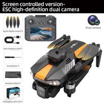 New LF699 RC Racing Drone with Screen Display HD Camera Brushless Obstacle Avoidance GPS WIFI EIS FPV Foldable Quadcopter Toy Gift 1 Battery juoda