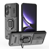 Šarvuotas smūgiams atsparus dėklas Xiaomi Poco X7 Pro 5G apsauginis dangtelis žiedas magnetinis stovas laikiklis Coque Fundas Capa For Poco X7 Pro&Poco x7 pro juoda